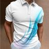 Herren Golf Poloshirt Kurzarm Knopf T-Shirt Top