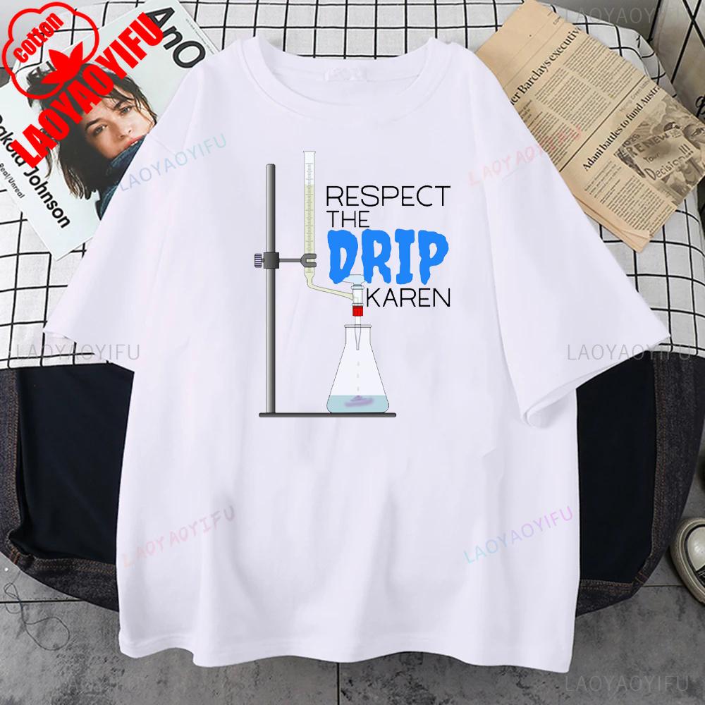Chemistry Science Physics Mathematics Printed T-shirt Creativity Style Casual for Daily Wear and Casual Outings Harajuku