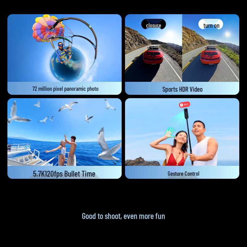 Insta360 X4 8K 360° Action Camera (CN version)