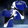 Men's T-shirt Honduras Emblem Flag 3d Print T-shirts Men Women Fashion Short Sleeve Tshirt Kids Tops Tees Boy T Shirt DIY Name