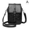 Womens Cross Body Mobile Phone Pouch Shoulder Bag Coin Wallet Purse Handbag. ( Black)1pcs)