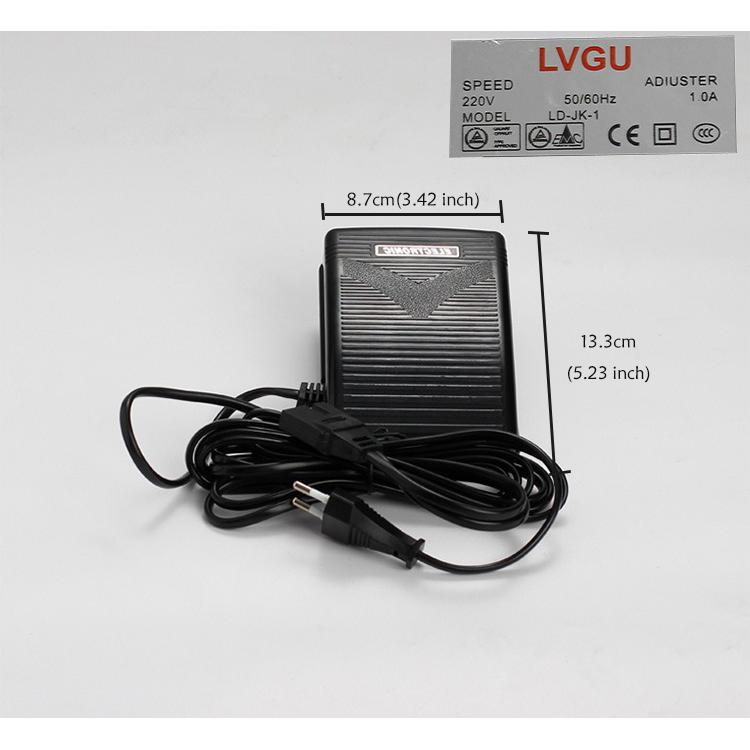 New Multi-function Large 3-hole European Standard Foot Controller for Singer Sewing Machines