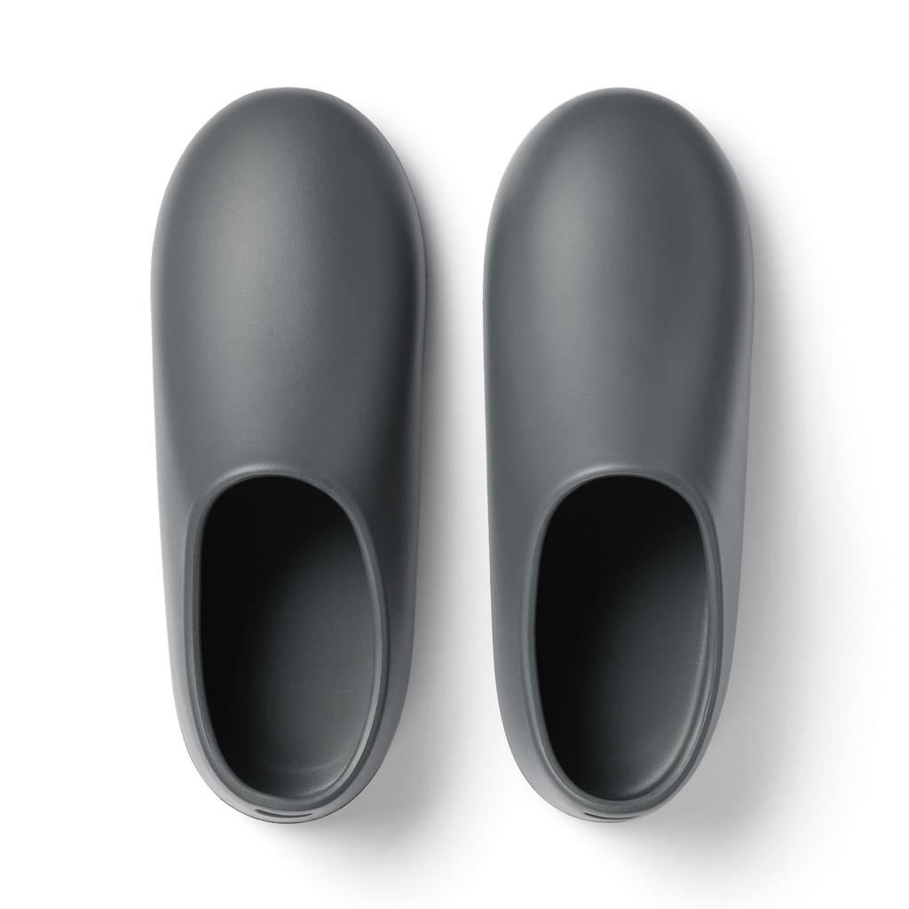MUJI EVA Hängende Weiche Badeschuhe Größe Dunkel 84854088, L, Grau, Ca.. 25,0-27,0 cm,