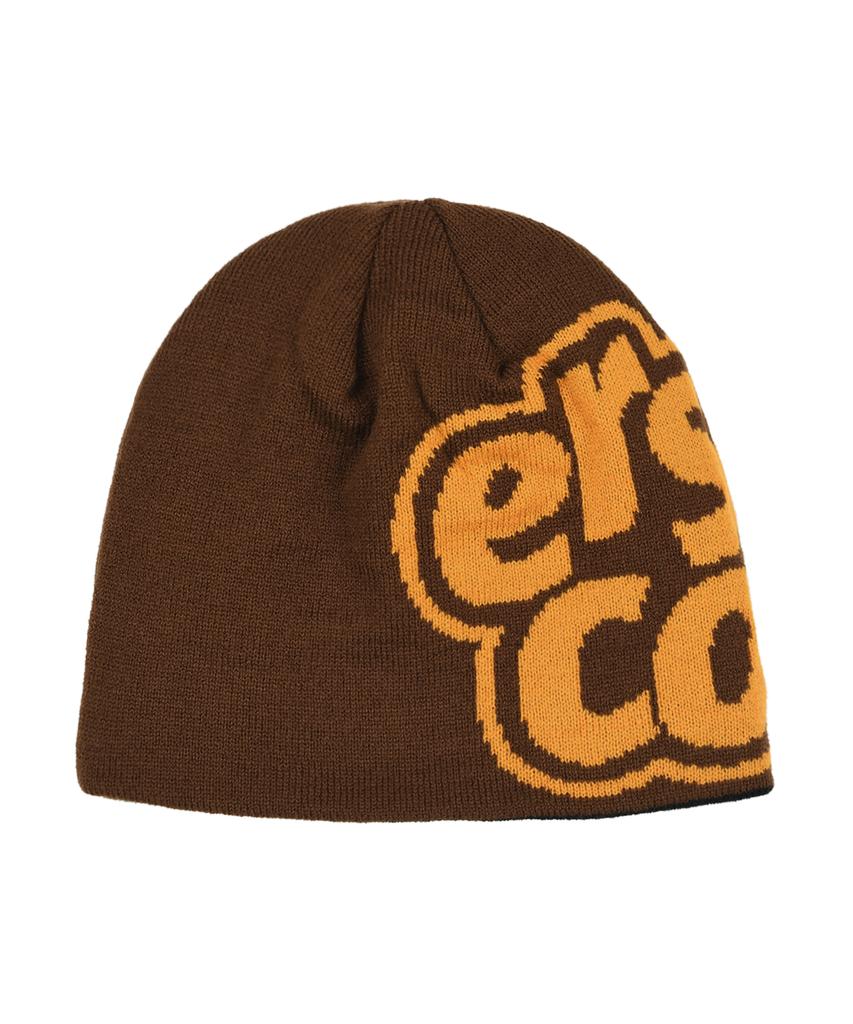 Ialeseuko Reversible Knit Beanie_Brown