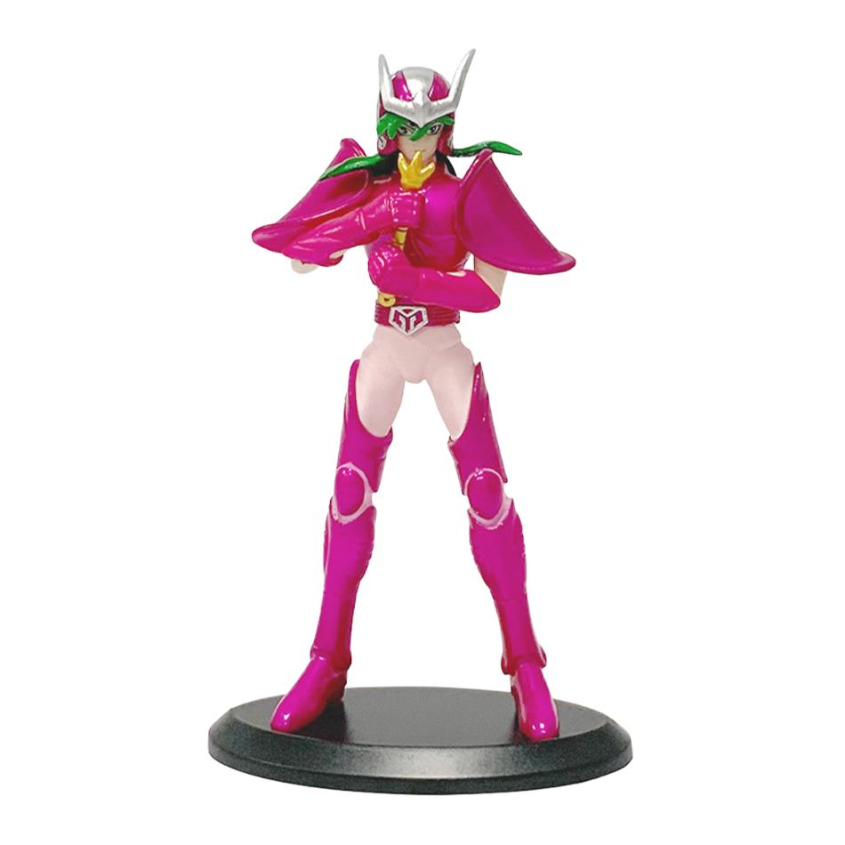 18CM Saint Seiya Anime Figure Myth Cloth Phoenix Ikki Hyoga Seiya Shiryu Standing PVC Box Figure Collection 20th Anniversary Toy