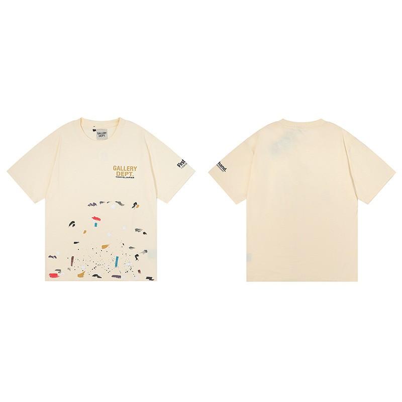Premium Cotton Graphic Tee Streetwear Oversized Short Sleeve T-Shirt Men Loose Fit Letter Print Washed Vintage Style