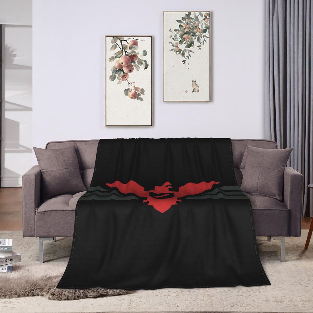 Weiche Warme Decke Dekorative Arstotzka Flagge Überwurfdecke Flanell Tagesdecke für Couch Sessel Sofa Bett Modische Sofabettdecke