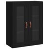 VidaXL Armoire murale noir 69,5x34x90 cm 828453
