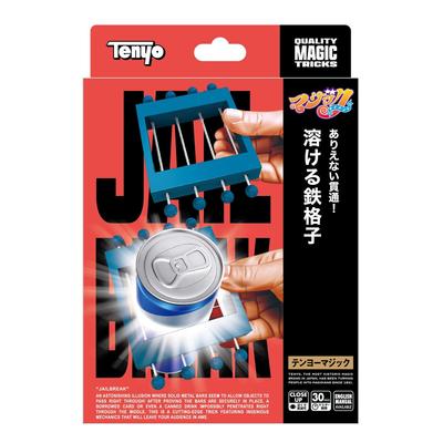 Tenyo Melting Iron Grate Penetration Magic Trick Easy Magic for Beginners with Instructional Video Made In Japan M11736
