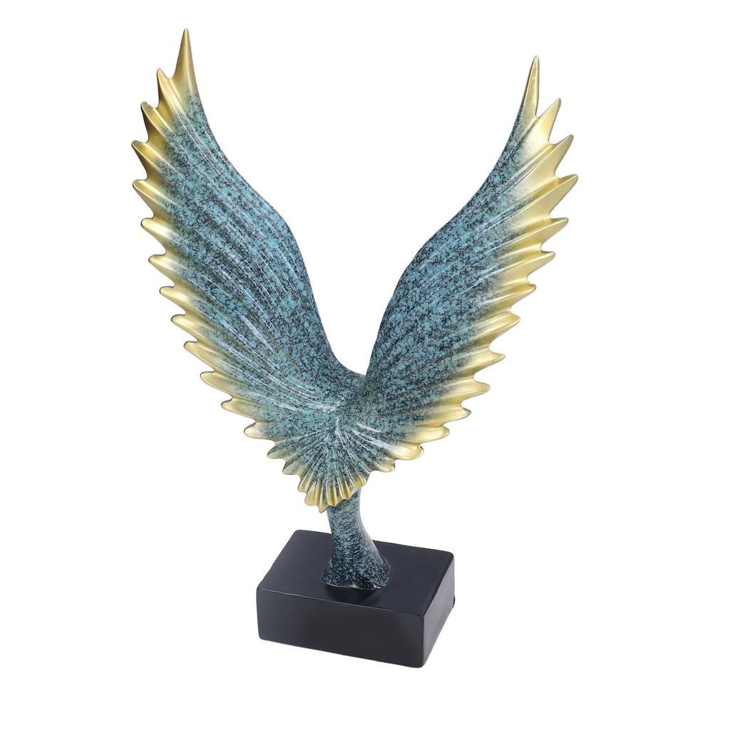 Nordic Wing Statue Resin Sculpture Statue Ornaments Modern Living Room Decoration Desktop Abstract Crafts