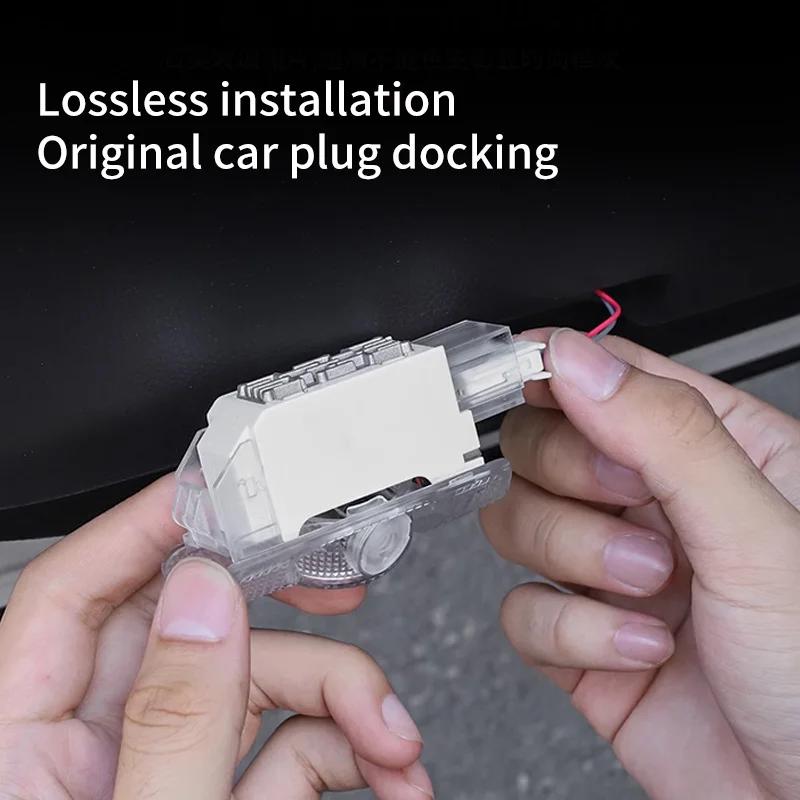 For Toyota Land Cruiser 250 Prado Lc250 2024 2025 First Edition 1958 Door Welcome Lamp Modification Interior Upgrade Accessories