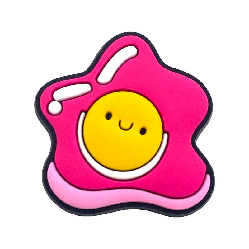 Fresh Pink Cute Shoe Flower Buckles - Croc Accessories