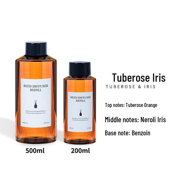 Recharge pour Diffuseur d'Arôme Sans Flamme 500ml - Parfumeur d'Intérieur Grande Capacité, Liquide Diffuseur 200ml.