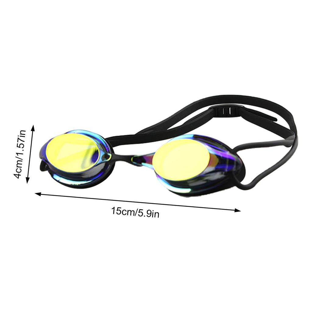Professional Competition Swimming Goggles Plating Anti Fog Waterproof UV Protection Silica Gel Diving Glasses Racing Spectacles