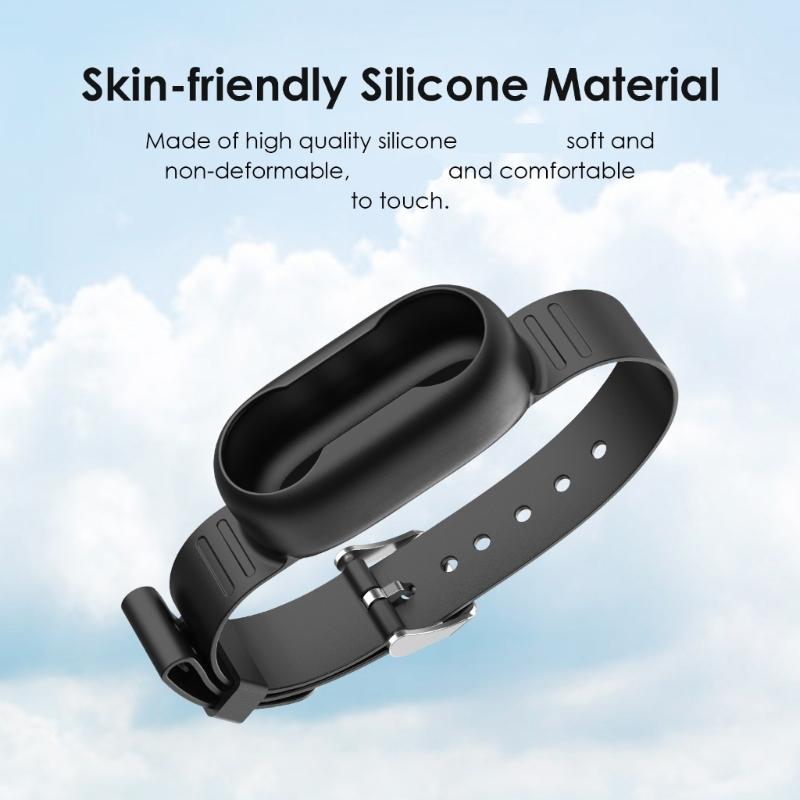 Silicone Strap Adjustable Adjustable Camera Mount Wristband For 360 GO 3 3S Outdoor Adventures and Pet Use