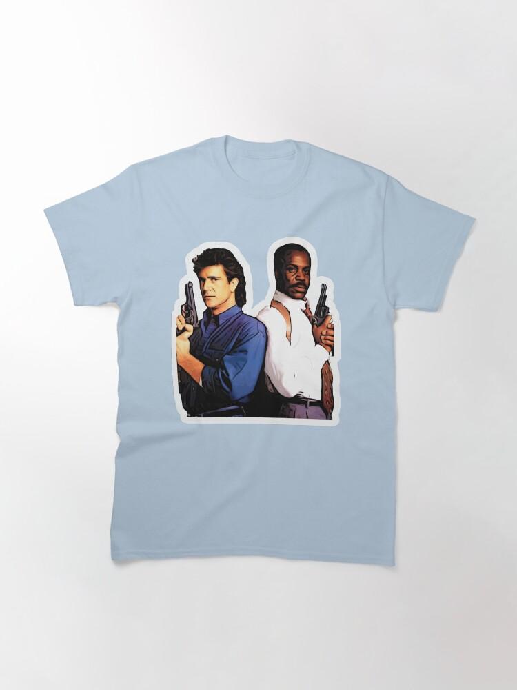 Lethal Weapon Action Movie American Police Motivational Lethal Weapon Martin Riggs And Roger Murtaugh Love You Classic T-Shirt