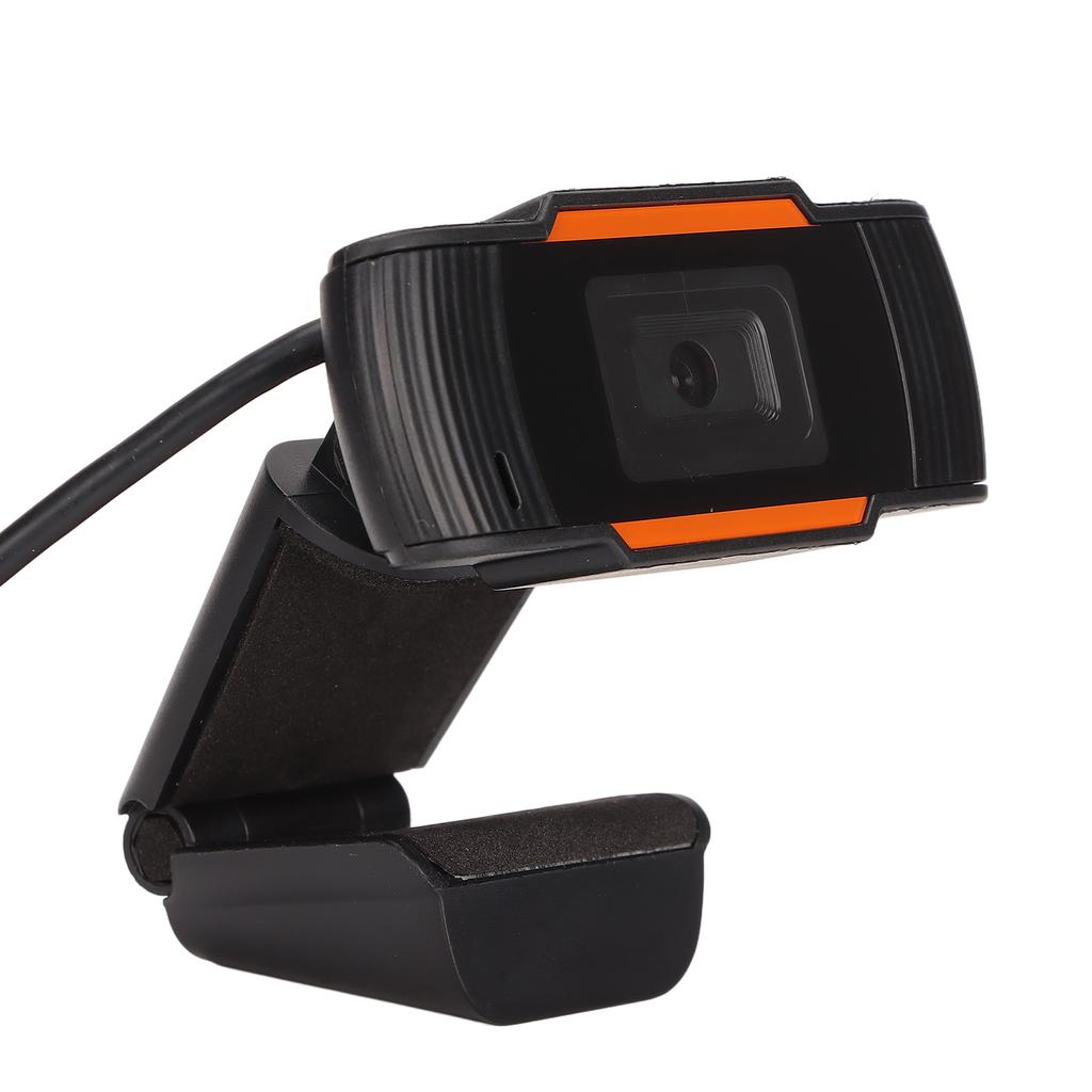Web Cam High Resolution 1080P 30fps Rotatable Black USB Webcam with Microphone for Live Broadcast Online Class