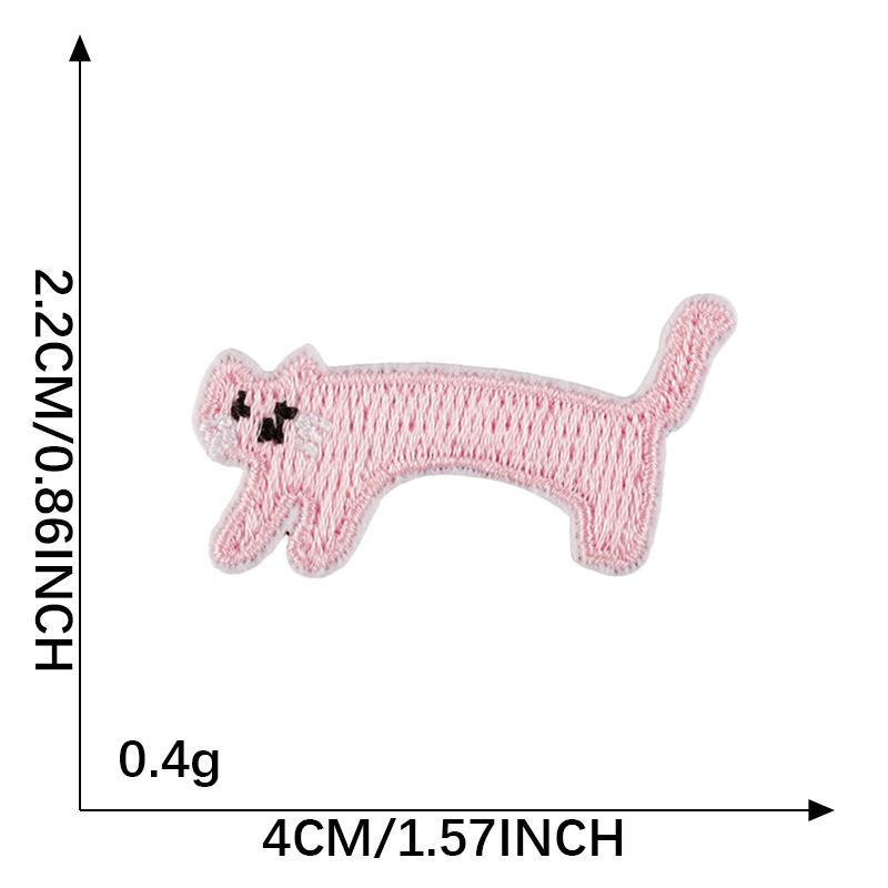 Cartoon Animal & Fruit Embroidered Patch for DIY Accessories and Handbooks