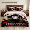 Freddy Krueger Personalized Custom Name 3‑Piece Bedding Set Soft Duvet Cover Set For Bedroom Home Decor
