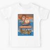 Carl Wheezer and Jimmy's Mom Star In Croissant - Movie Poster Parody Kids T-Shirt