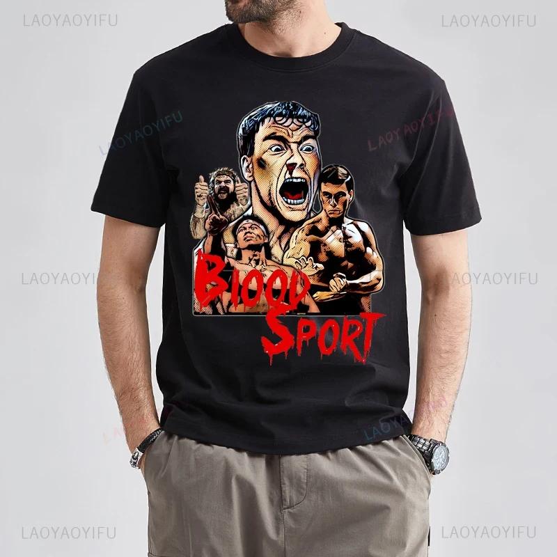 Vtipné Nové BLOODSPORT BOLO YEUNG YOU ARE NEX Topy Tričko Tričko Vintage Tričko s kulatým výstřihem