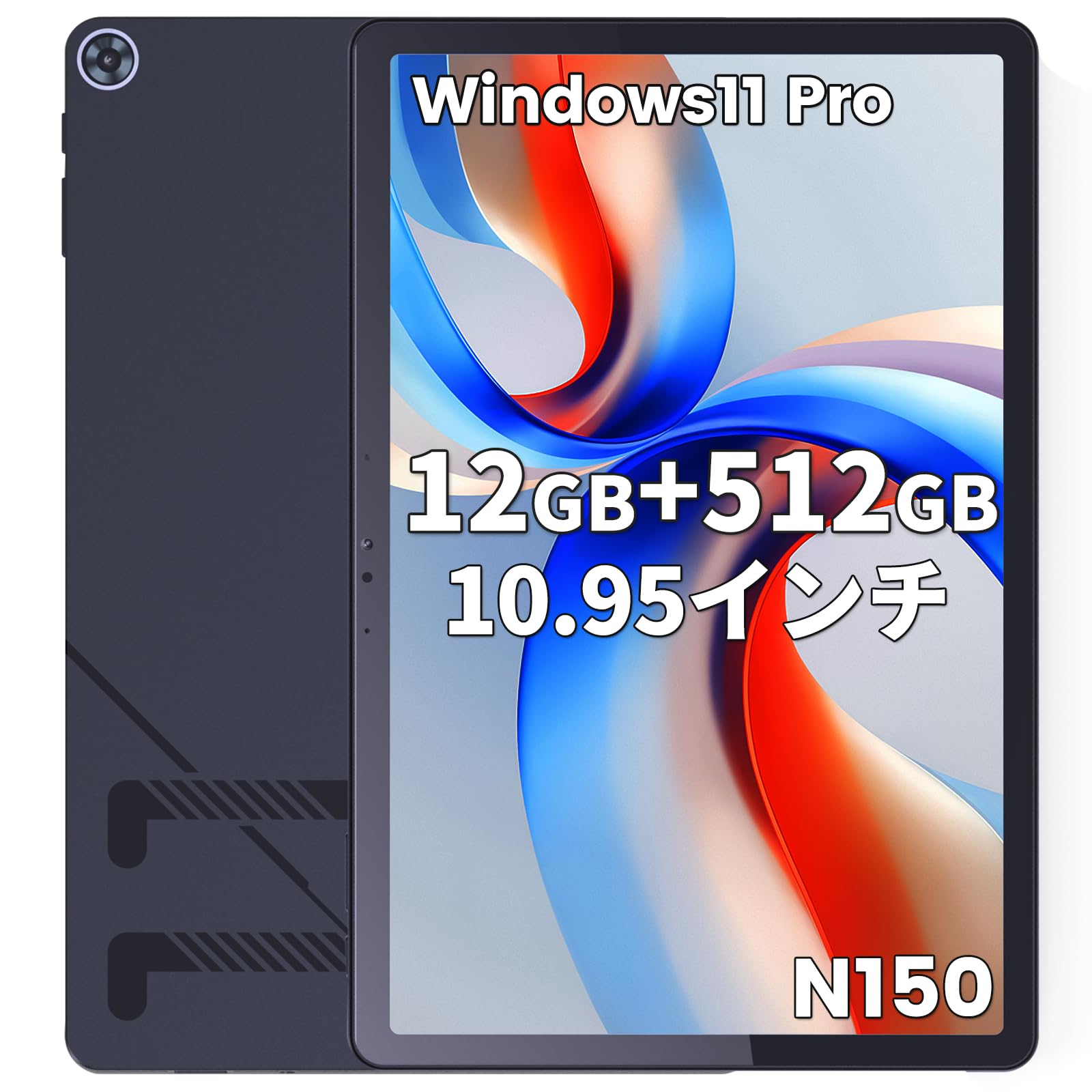

Zwide windows11 N150 Tablet PC дюймовий 2in1 12GB ROM SSD 2 in 1 Клавіатура продається окремо Дисплей IPS Модель WIFI Планшет 10.95 RAM+512GB 169 2.4G/5G сірий колір