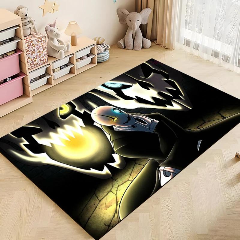 U-Undertale Pattern Rug for Living Room Area Carpet Bathroom Mat Creative Doormat Bedroom Mat Home Decor Outdoor Rug