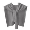 Ladies' Fashionable Solid Color Western-style Knitted Outer Shawl