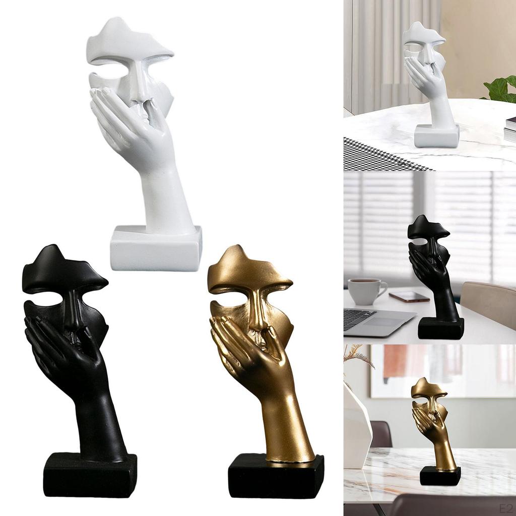 Abstract and Desk Decorations The Thinker Statue,Abstract Statues Sculptures for Home Living