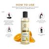 KHADI NATURAL Orange And Lemongrass Herbal Hair Conditioner 210 Ml For Frizzy And Damaged Hair