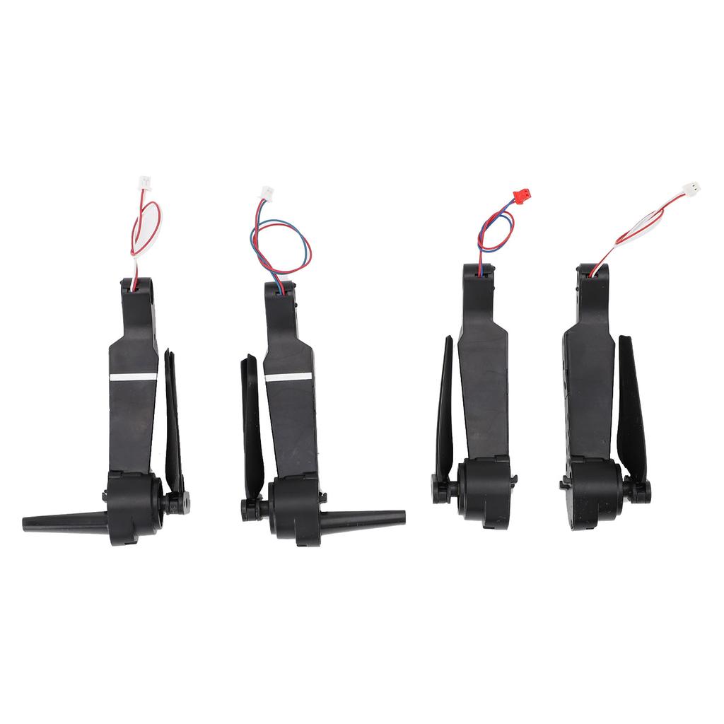 4PCS Drone Motor Arms with Propellers Plastic Drone Frame Parts Quadcopter Arm Motor Replacement