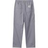 Carhartt WIP Flint Pant Solid Color Logo Patch Straight Leg Casual Pants Men Pants I029919-1NK-GD
