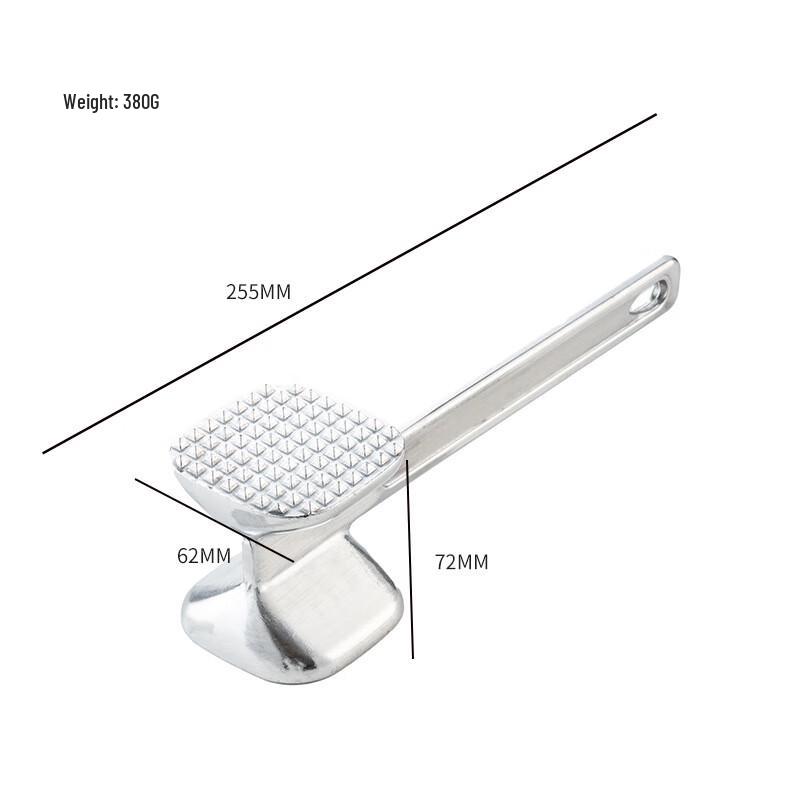 

Double-Sided Meat Tenderizer Hammer