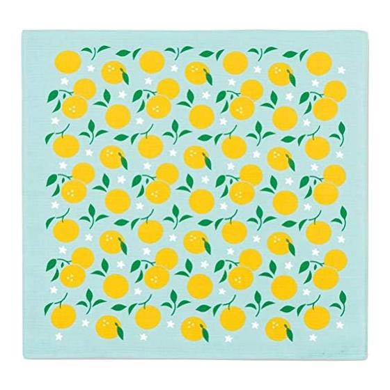 Miyamoto Towel Miyamoto Made in Japan Furoshiki Wife s Small Furoshiki 50 x 50cm Yuzu 30046