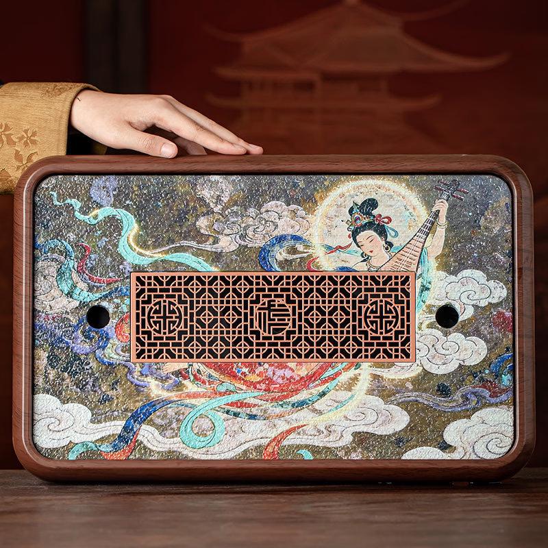 Ancient Dunhuang Style Tea Tray