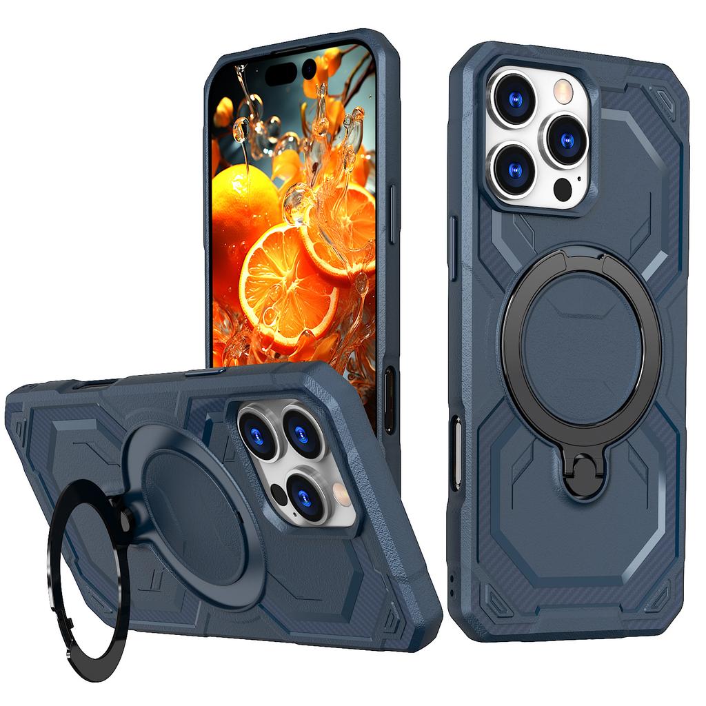 Winner for IPhone 16PRO Rotating Stand Phone Case Anti Shock and Anti Drop Matte for Apple 16E Case