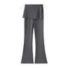 2026 Spring/Summer Maternity Slimming Micro Flare Butt Cover Two-Piece Casual Pants