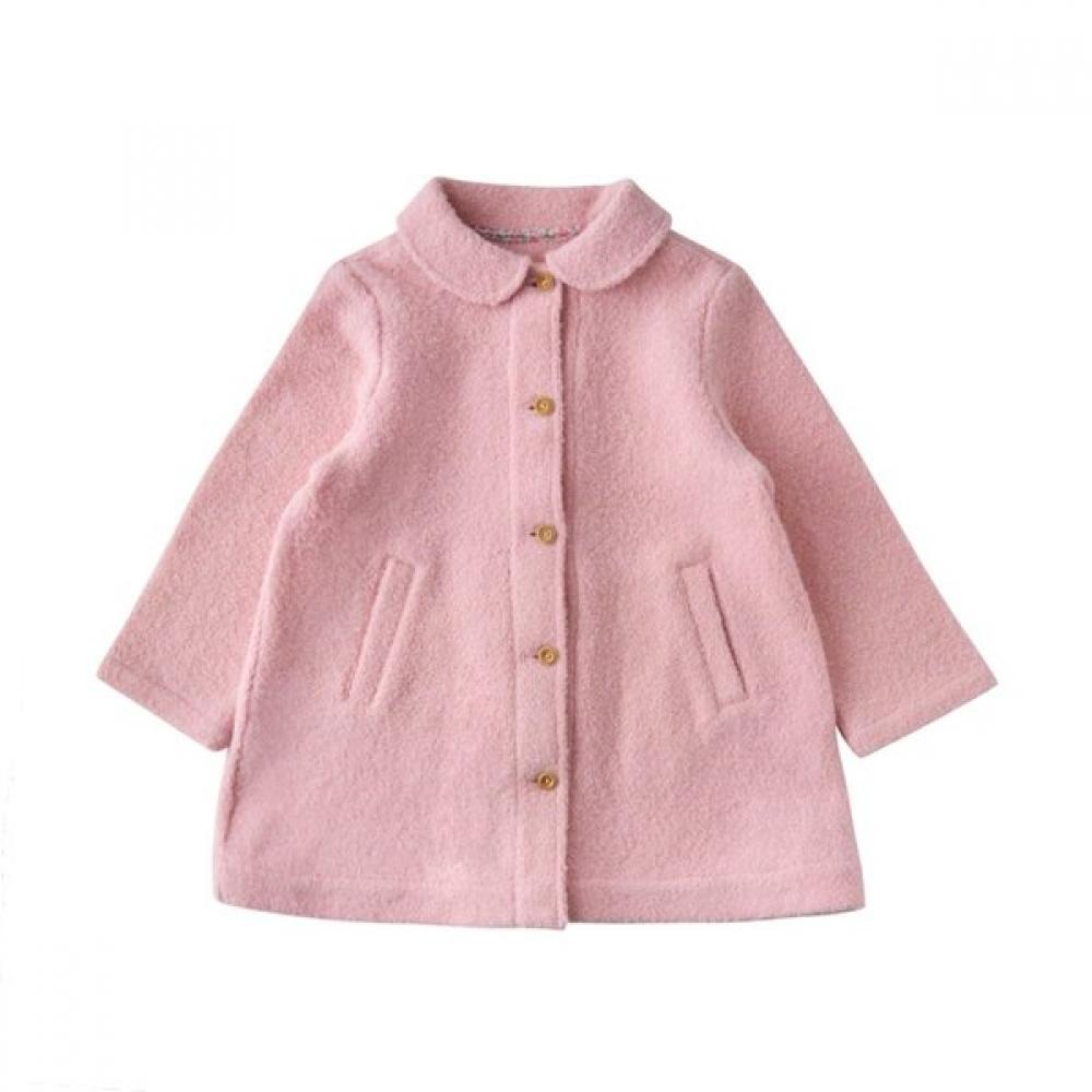Little Ground Pocket Collar Single Coat  76112 101 01 PINK/130
