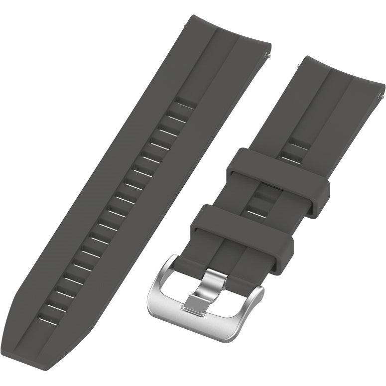Universal Silicone Strap 22mm, Gray