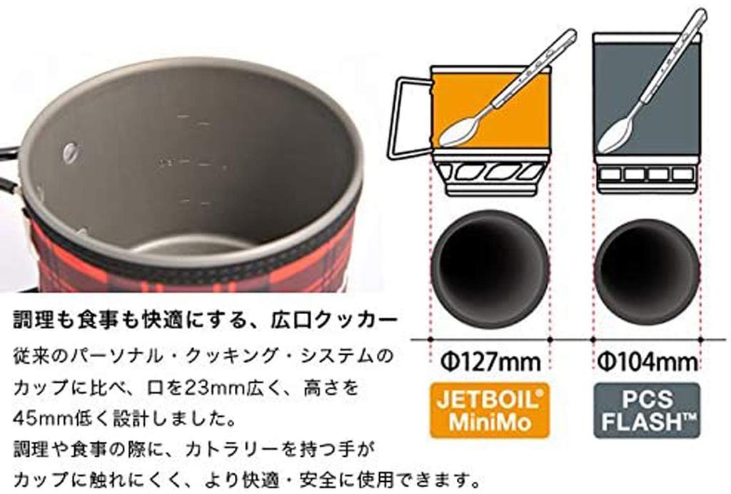 Outdoor Gas Stove Jetboil MiniMo CAMO 0.8L Aluminum Cup 1824381