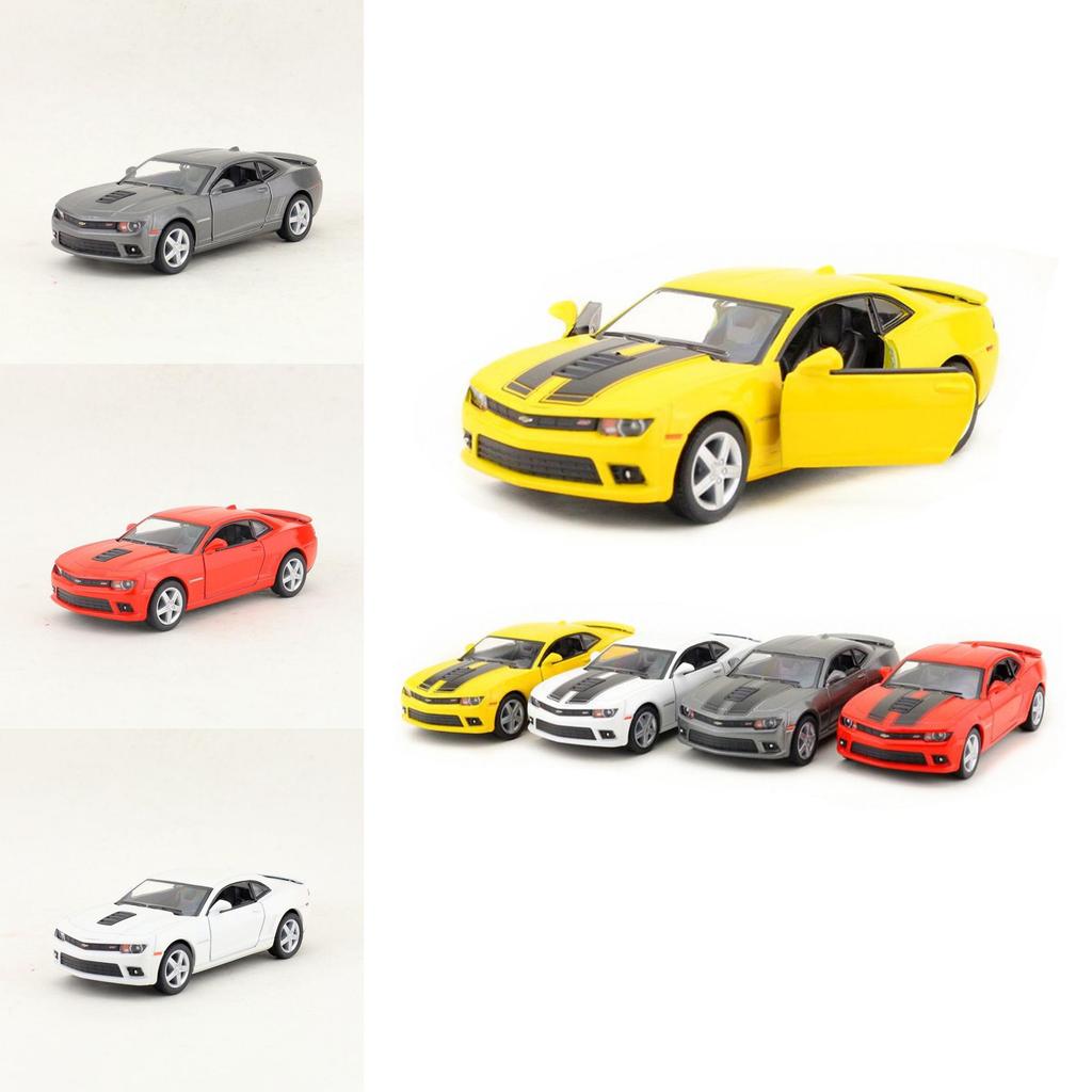 Modèle Réduit de Voiture en Alliage Chevy Camaro Bumblebee Pour Collectionneurs Et Enfants