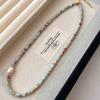 Elegant Beaded Freshwater Pearl Clavicle Necklace for Women Design Accessories