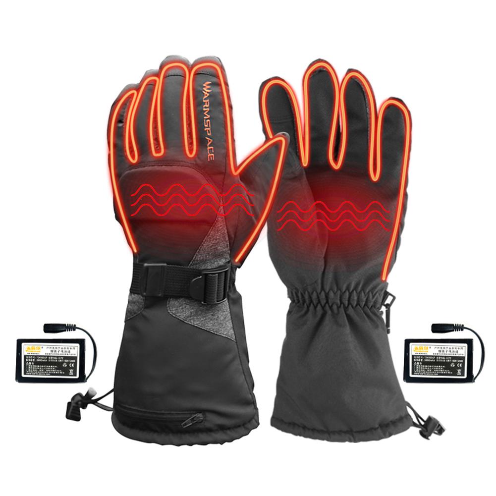 Buy Heated Gloves Battery Powered Heat Gloves Waterproof Winter Thermal