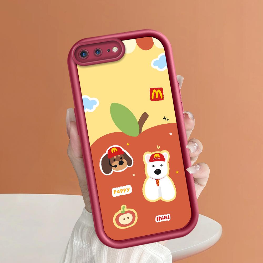 Cute Cartoon Pattern Phone Case for iPhone Samsung Galaxy Xiaomi Redmi POCO HUAWEI Honor Shockproof Rubber Soft Flexible Cover Casing