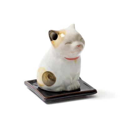 Shoyeido Räuchergefäß Urara Maneki Neko Hergestellt in Japan