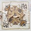 1116 summer new imitation silk cute square scarf clothing with fashion trend versatile women's silk scarf scarf