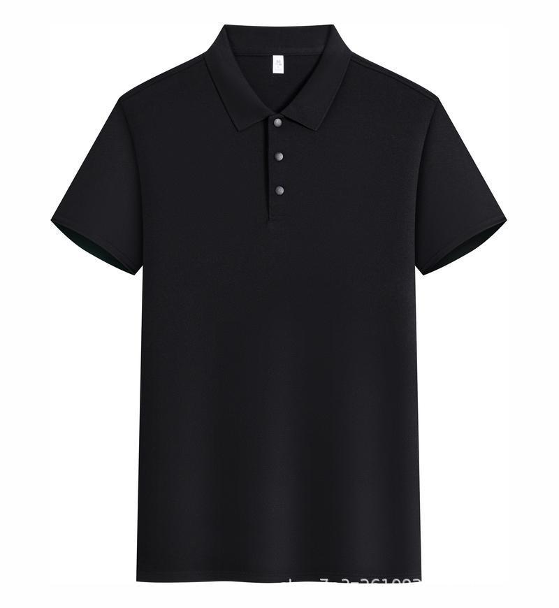 Men's Business Lapel Polo Shirt with Custom Logo Printing