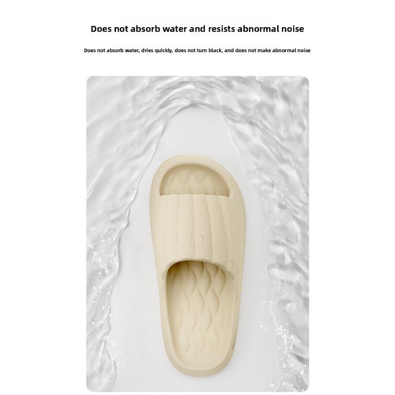 Couple EVA Slippers For Women & Men, Non-Slip Indoor Home Bathroom Shoes, Summer Outdoor Casual Slides