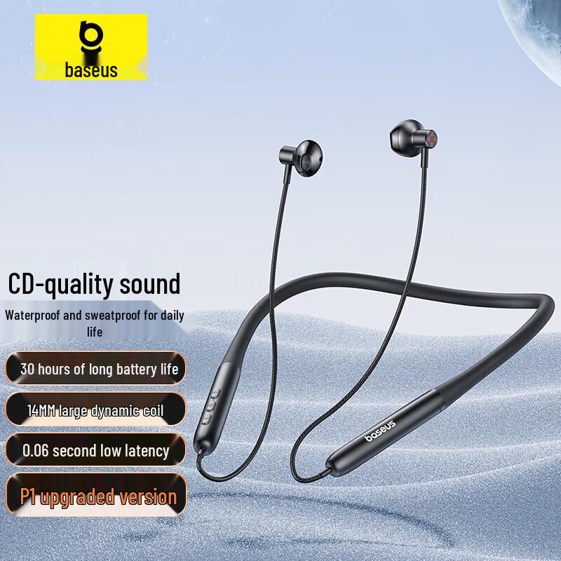 

Baseus Bowie P1 2023 Wireless Neckband Bluetooth Earphones