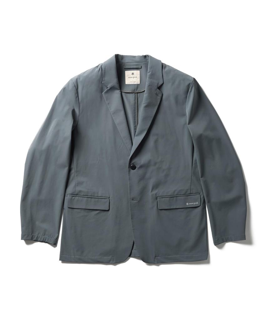 Stretch Jacket Outerwear Jacket CHARCOAL M [Snow Peak] Water-Repellent JK-26SU005 Men's Women's